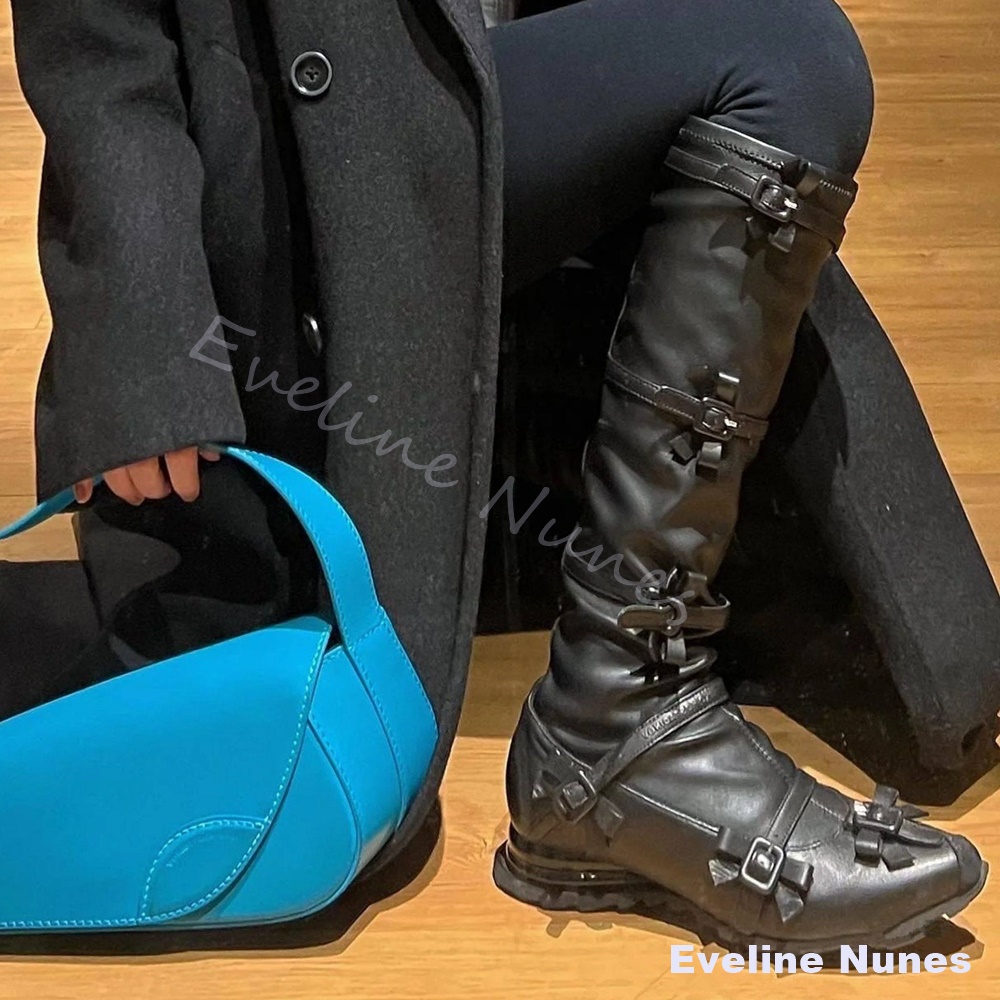 Stivali Neri da Donna con Fibb - Leather Classic Strap recensione e prezzo
