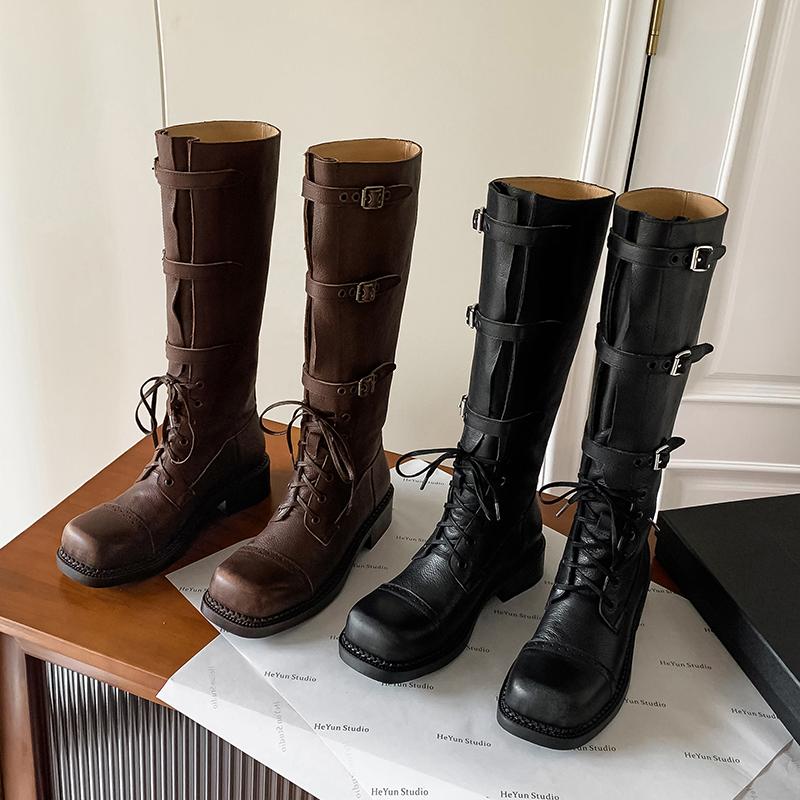 Stivali Alti da Donna Arden Fu - Leather Classic Strap recensione e prezzo