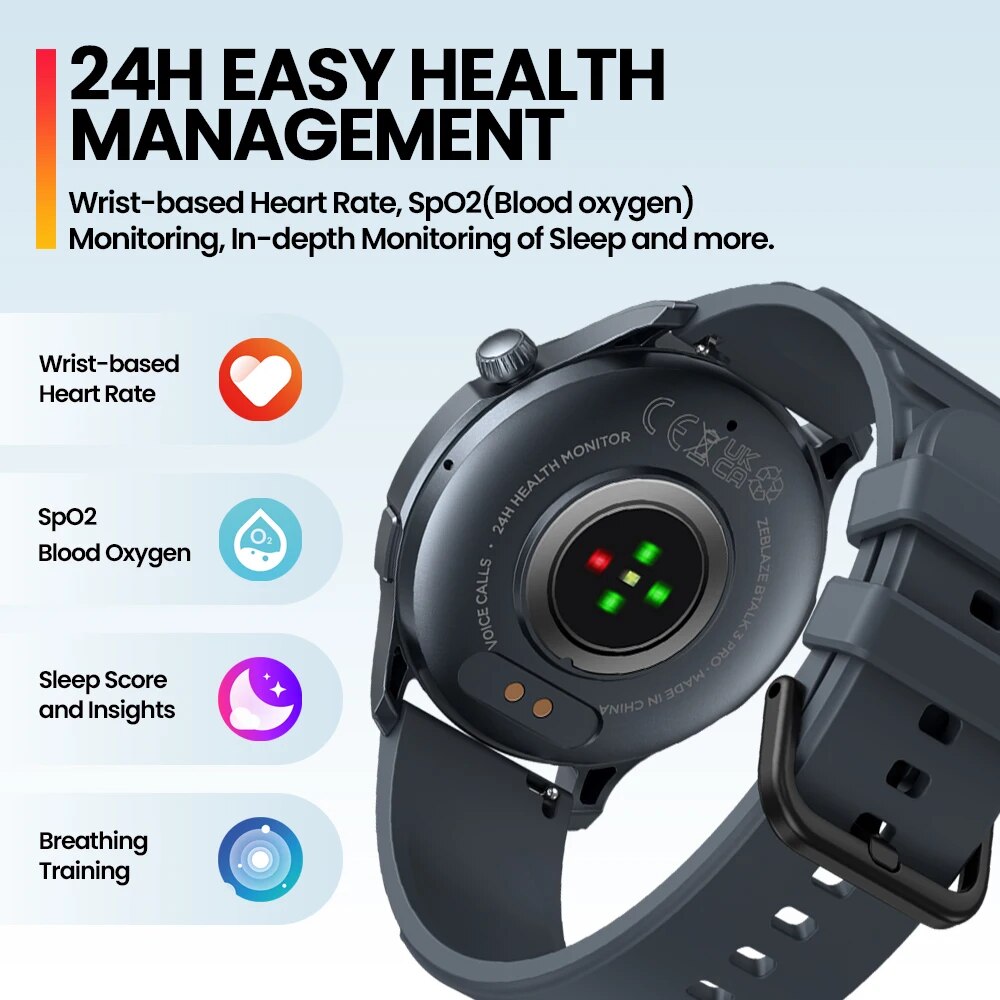 Nuovo Zeblaze Btalk 3 PRO 1.43 - Smartwatch X2 recensione e prezzo